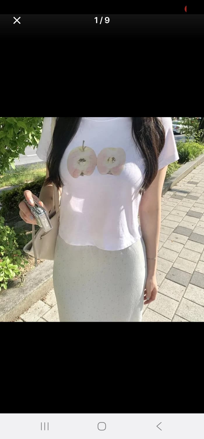 풋사과 반팔 티셔츠 (새상품) 상품이미지3