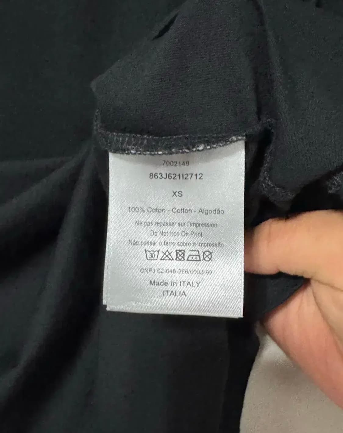 (국내 매장 정품!!) 디올 아뜰리에 반팔티 xs 국내 95 상품이미지3