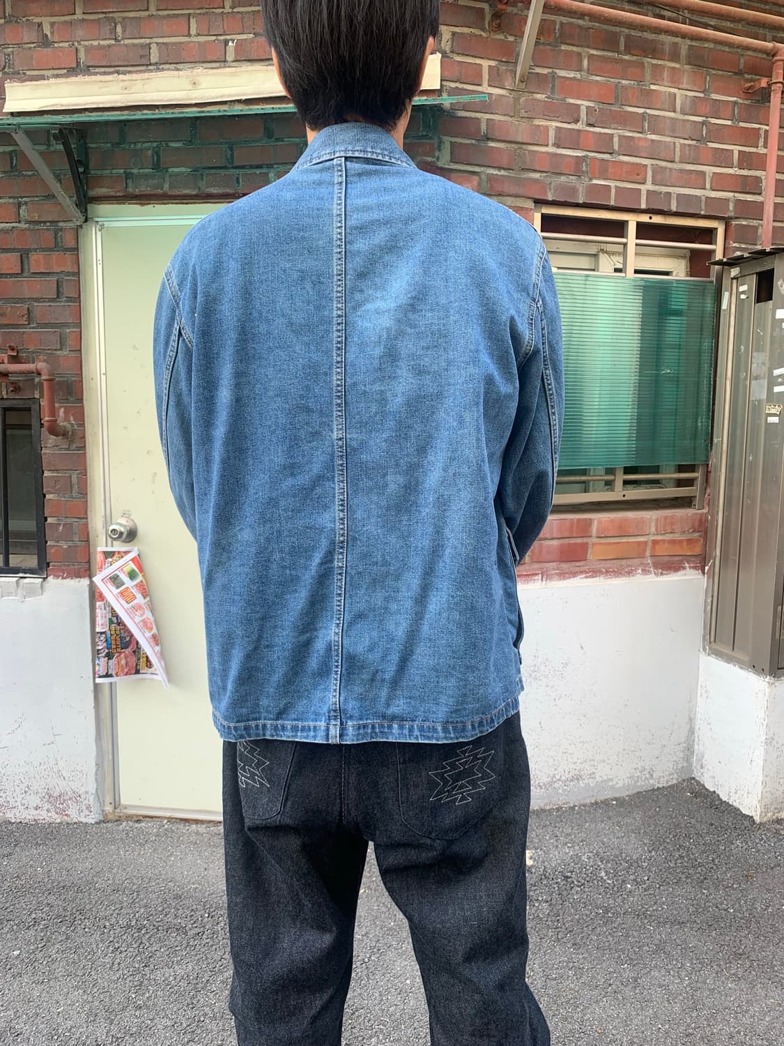 유니클로U 데님 워크 자켓 상품이미지2