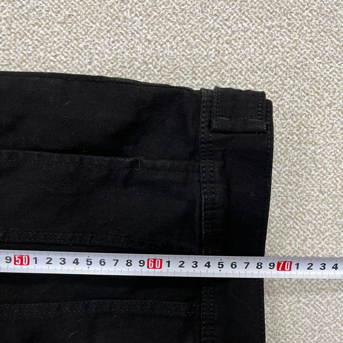 [XL] 자라 블랙 흑청 데님 청자켓 0115M1 상품이미지5