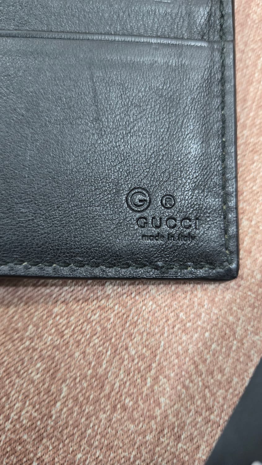 구찌 정품 마이크로시마반지갑 상품이미지7