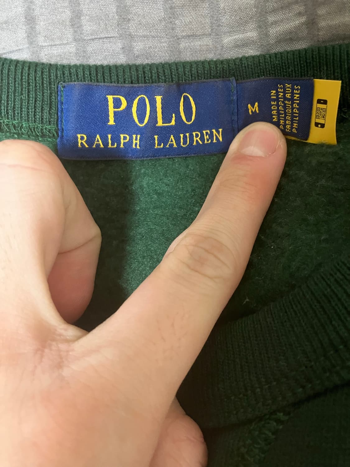 폴로랄프로렌 로고 레터링 스웨트셔츠 상품이미지3