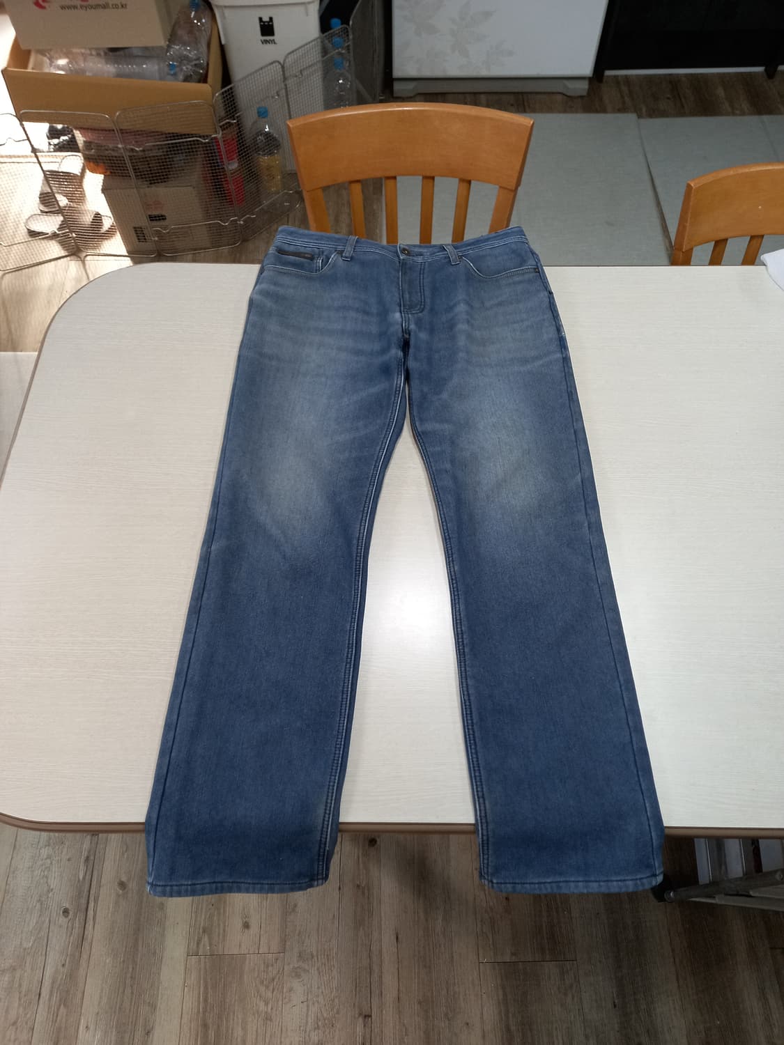 34 이마트 기모 워싱 스판 일자진 34-583 상품이미지1