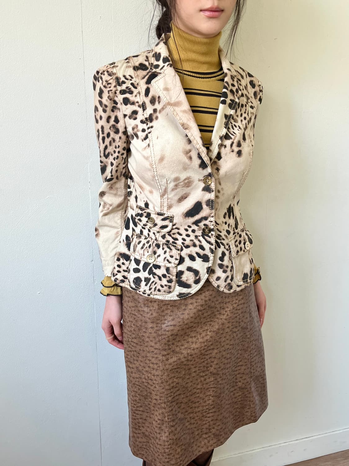 GK 레오파드 자켓 상품이미지4