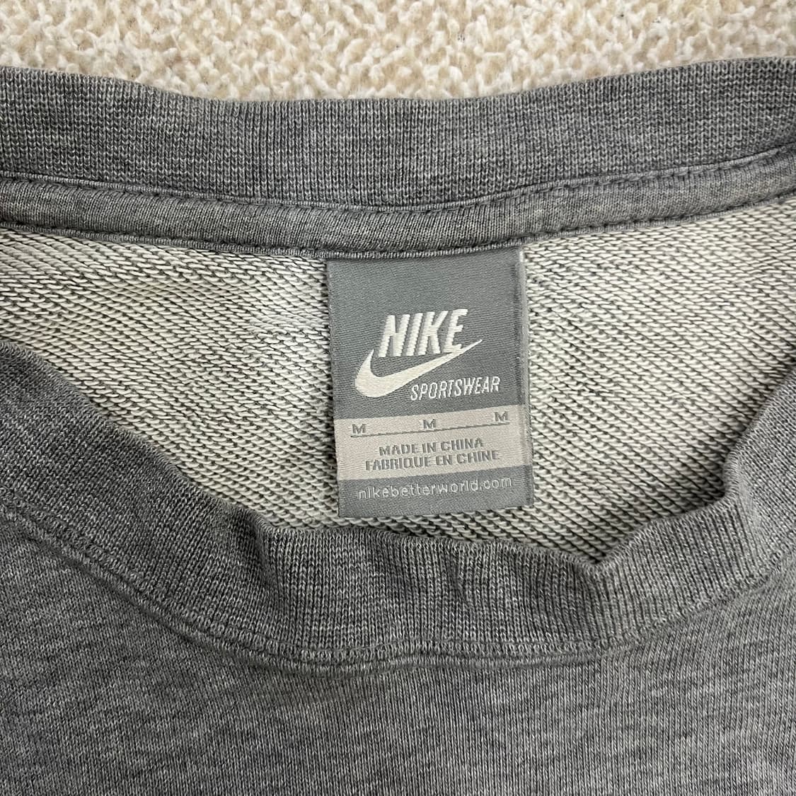 M 나이키 프린팅 맨투맨 스웻셔츠 0209M1 상품이미지2