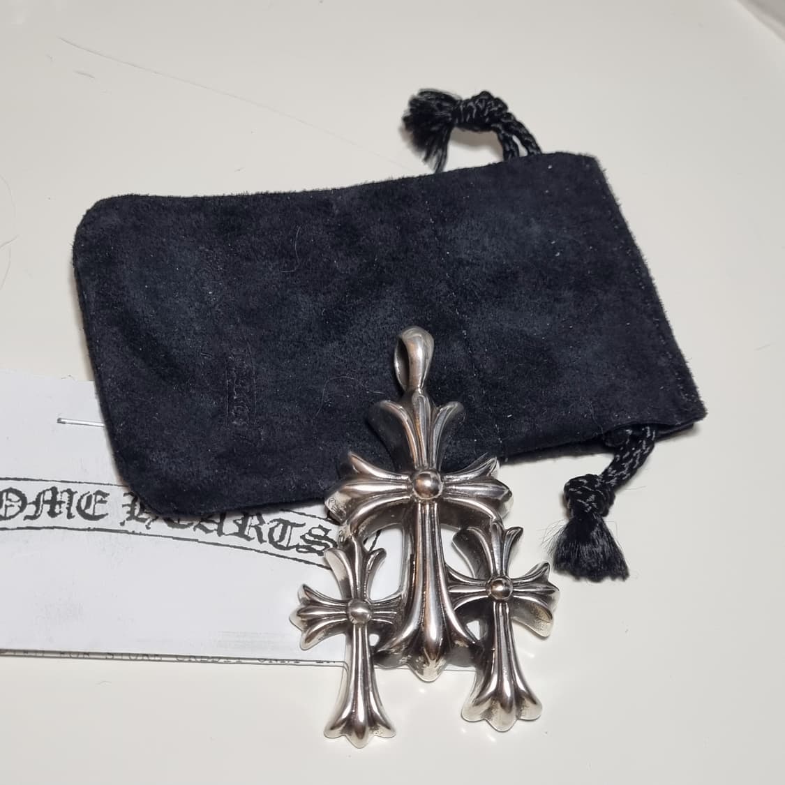 크롬하츠 3CH 트리플크로스 펜던트 풀구성품 상품이미지1