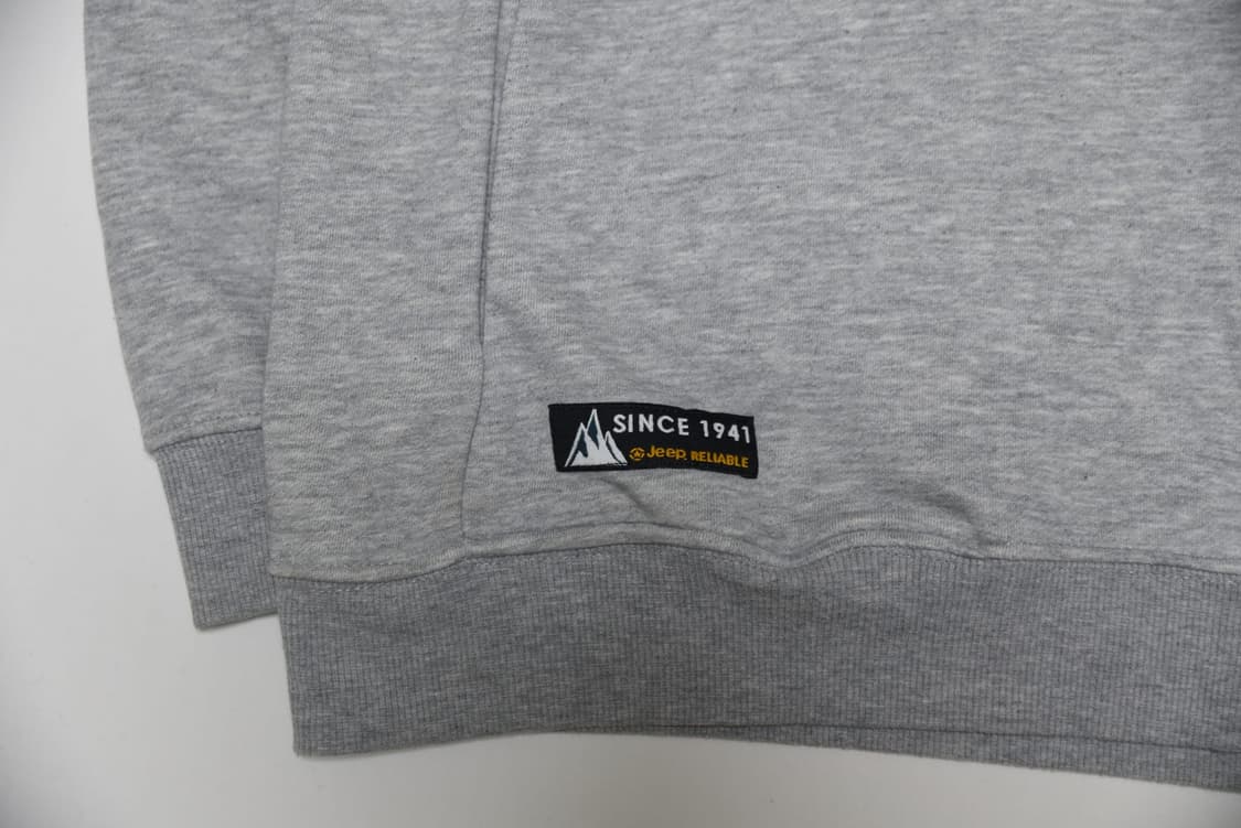 Jeep 지프 남성 회색 후드티 XL(105) 상품이미지3