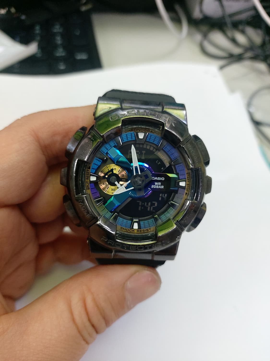 블랙 카시오 지샥 시계 판매합니다 상품이미지2