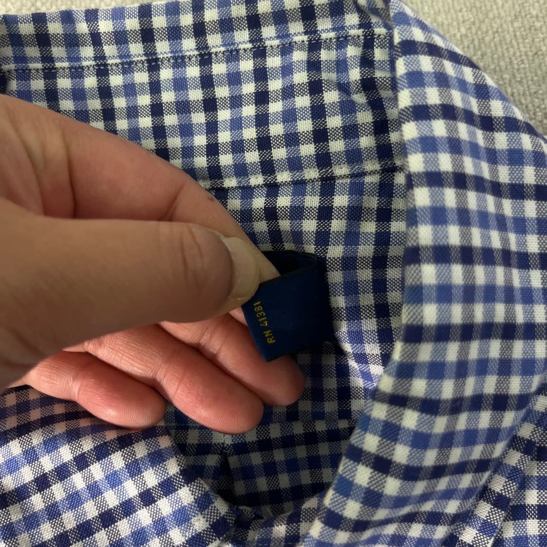 95 폴로랄프로렌 코튼 체크 셔츠 상품이미지5