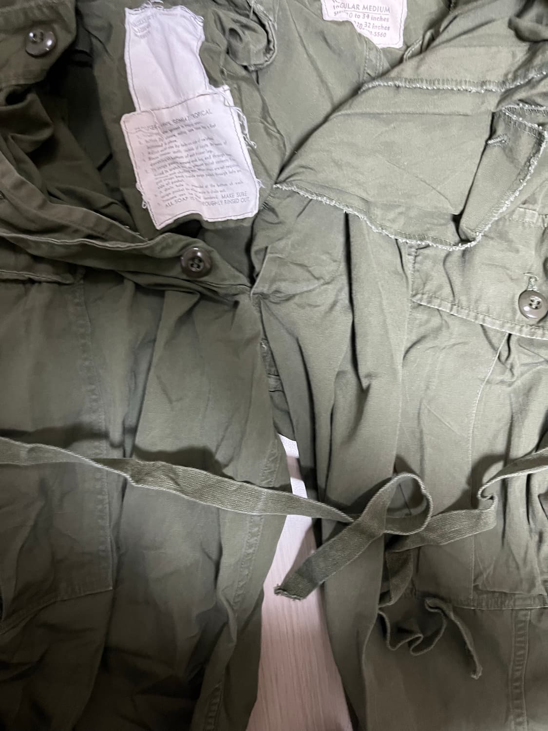 60s 1세대 정글파티그 하의 미듐(Jungle fatigue) 상품이미지5