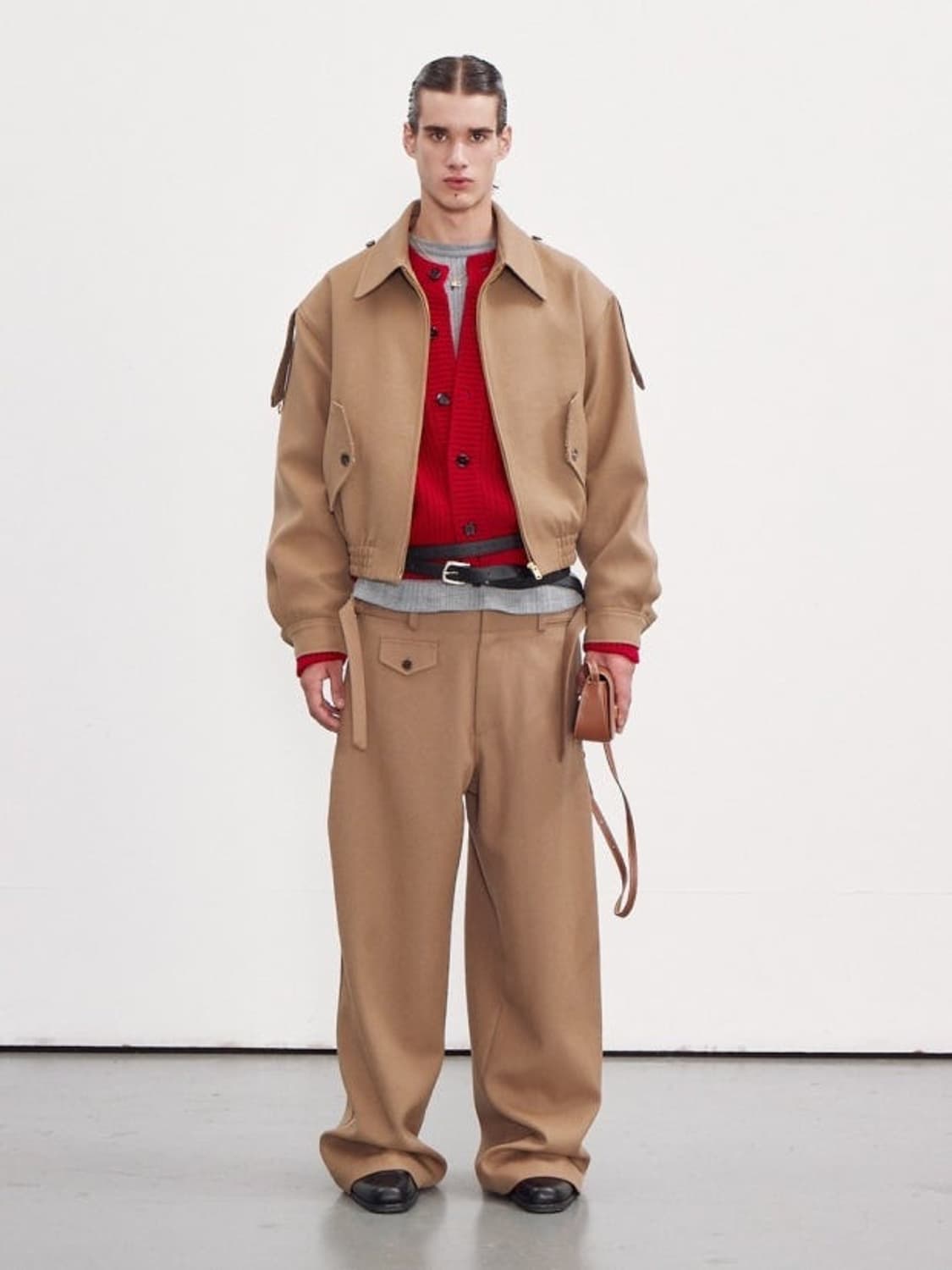 렉토 페이톤 버진 울 팬츠(M) 상품이미지1