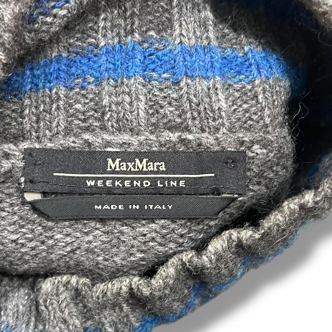  막스마라 배색 니트 베스트 y14288 상품이미지7