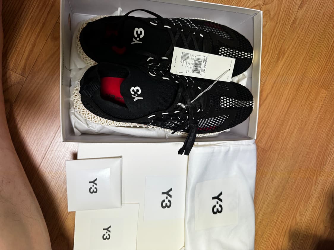 Y-3 RUNNER 4D HALO  285 새상품  상품이미지5