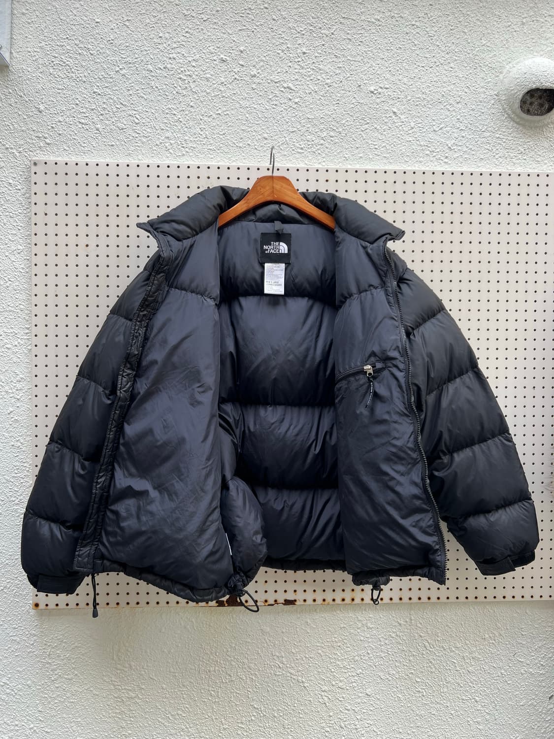 90s TNF CENTER NUPTSE 700 노스페이스 센터로고 눕시 상품이미지8