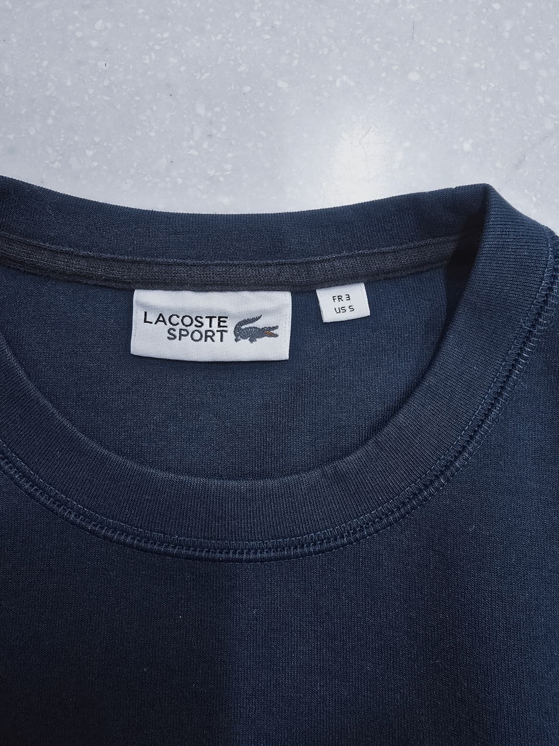 라코스테 스포츠 네이비 맨투맨 티셔츠 상품이미지6