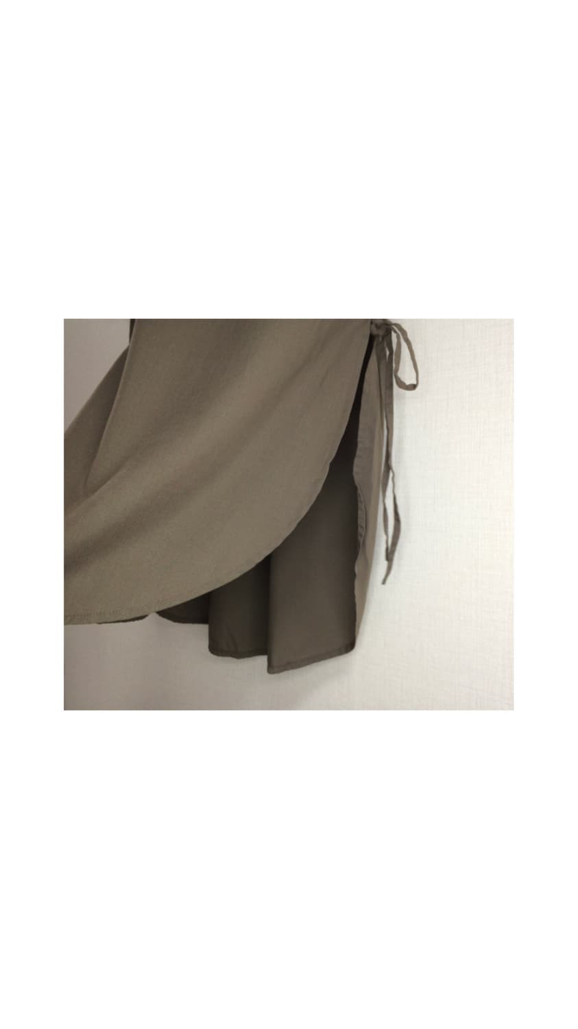 빈티지 브라운 옆 트임 튜닉 상품이미지4