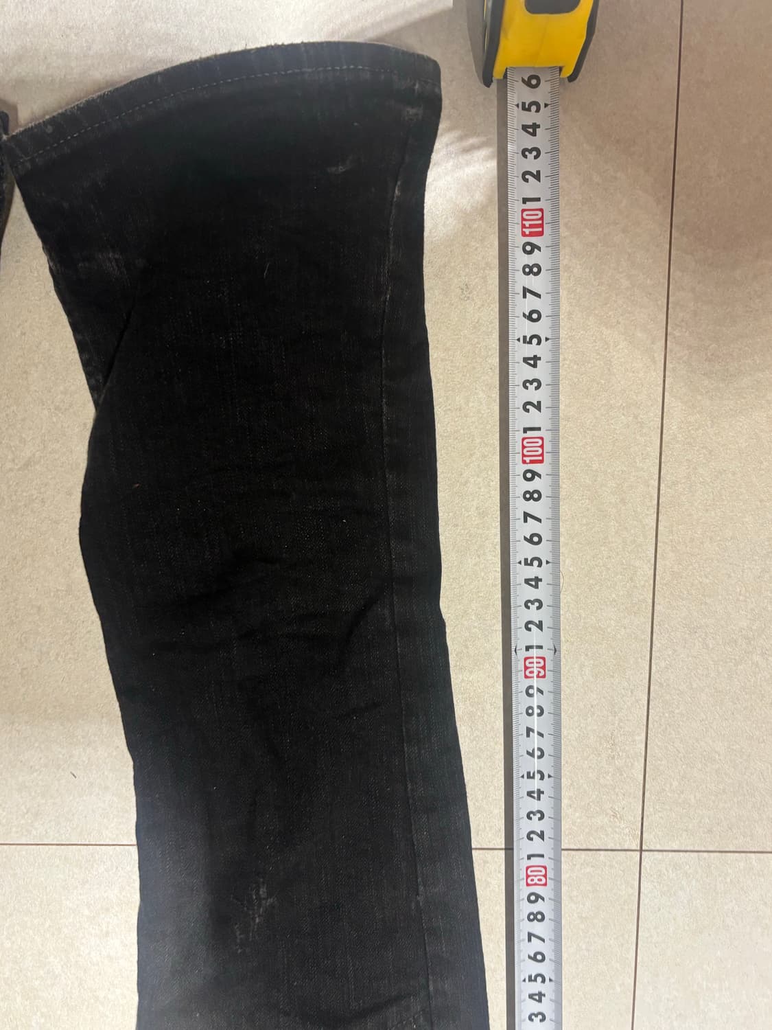 LGB 울프컷 코팅 데님 상품이미지4