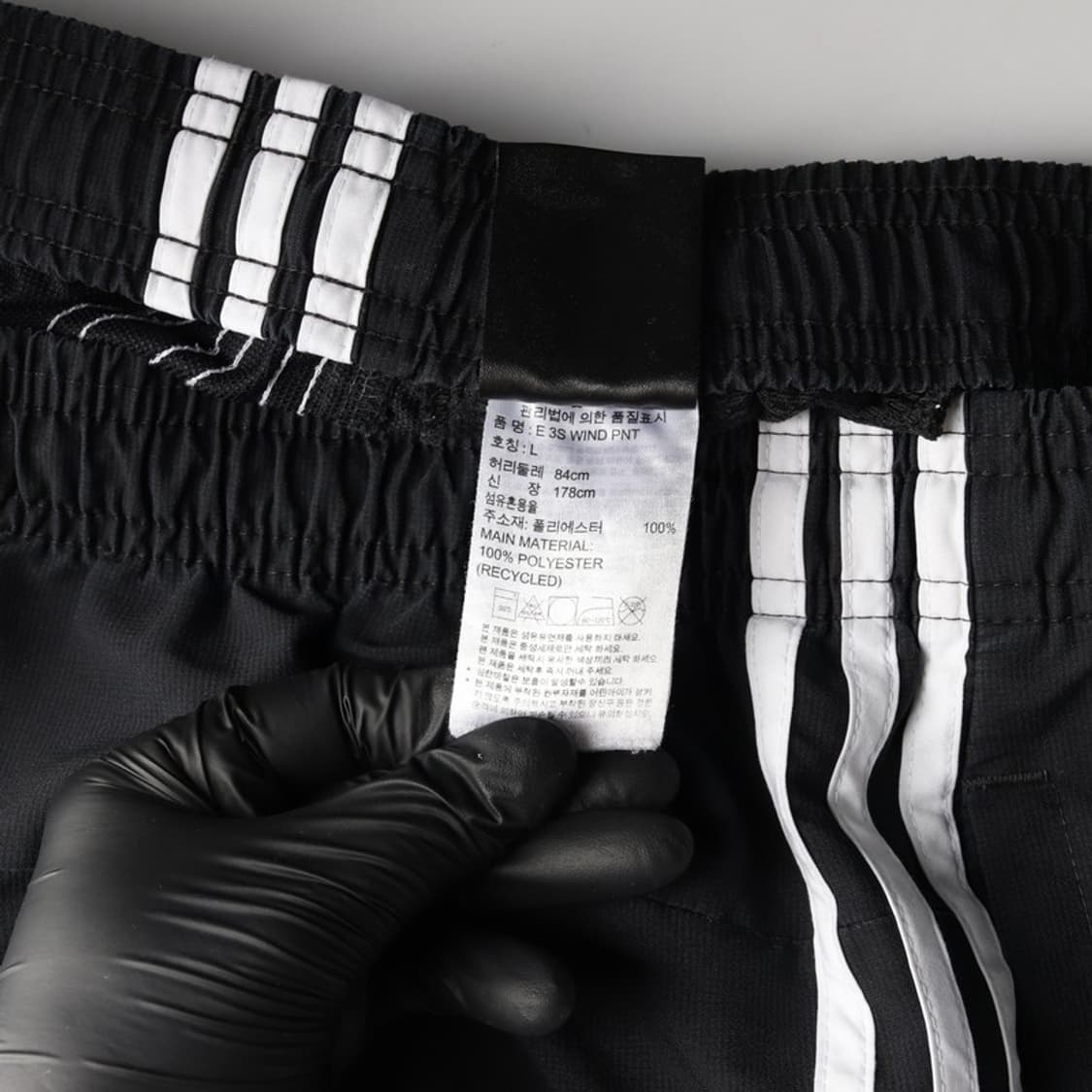 아디다스 Essentials 3S 윈드 팬츠 블랙 L 상품이미지7