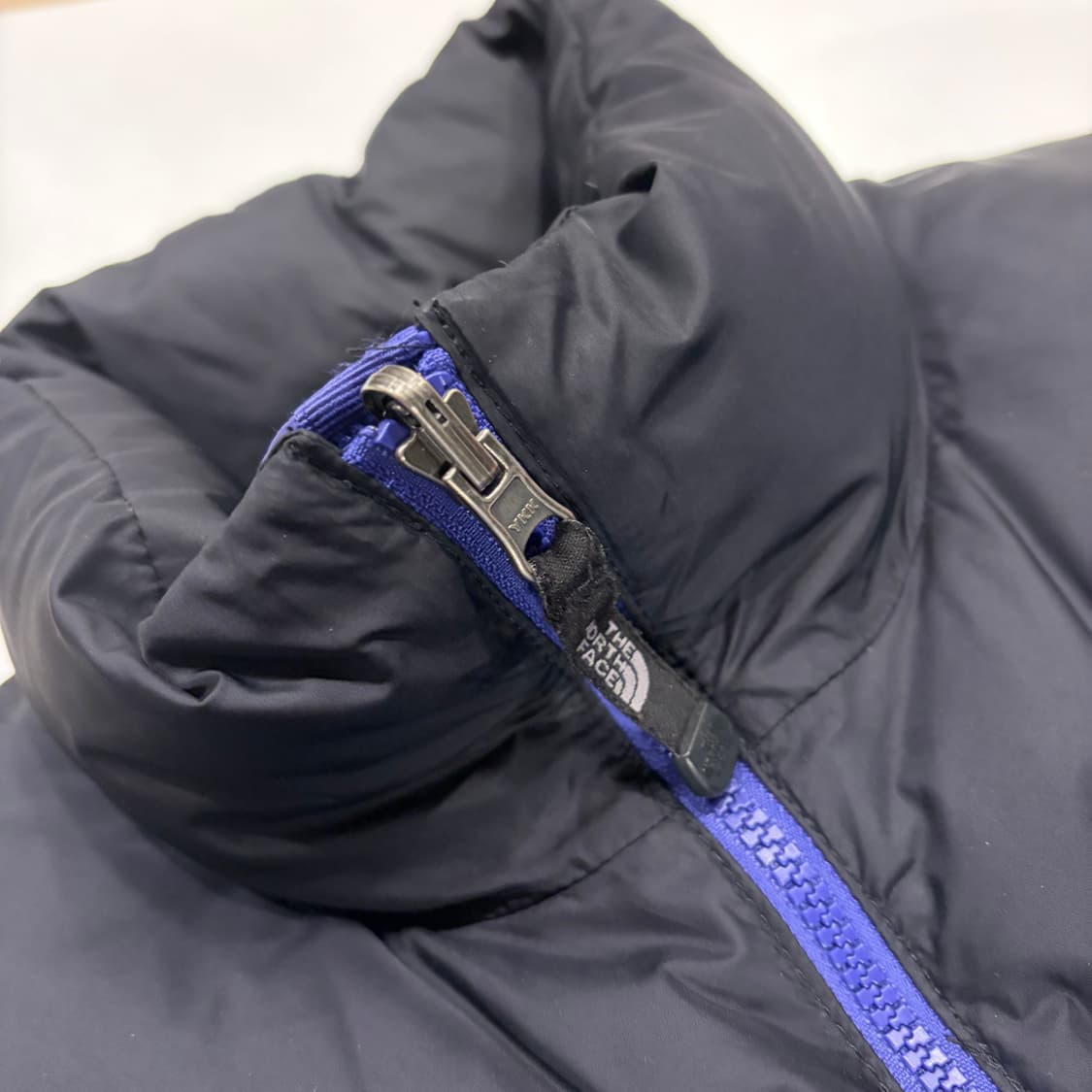 [95] 노스페이스 700 눕시 패딩 베스트 퍼플 B582 상품이미지4