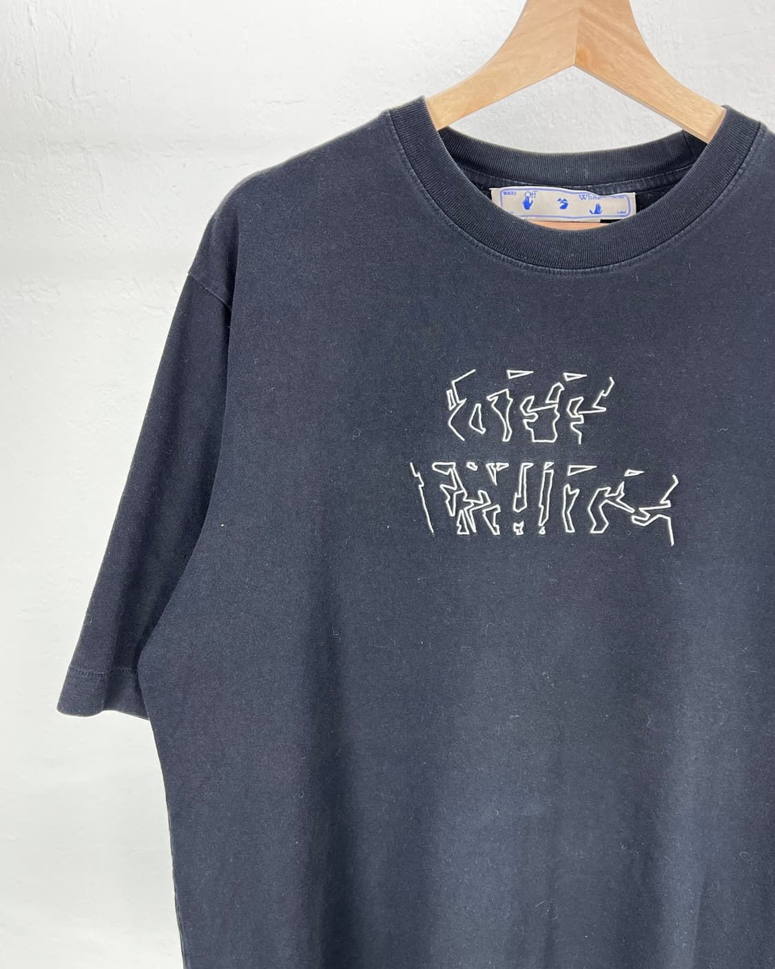 오프화이트 22ss 닌 애로우 스케이트 티셔츠 블랙 상품이미지3