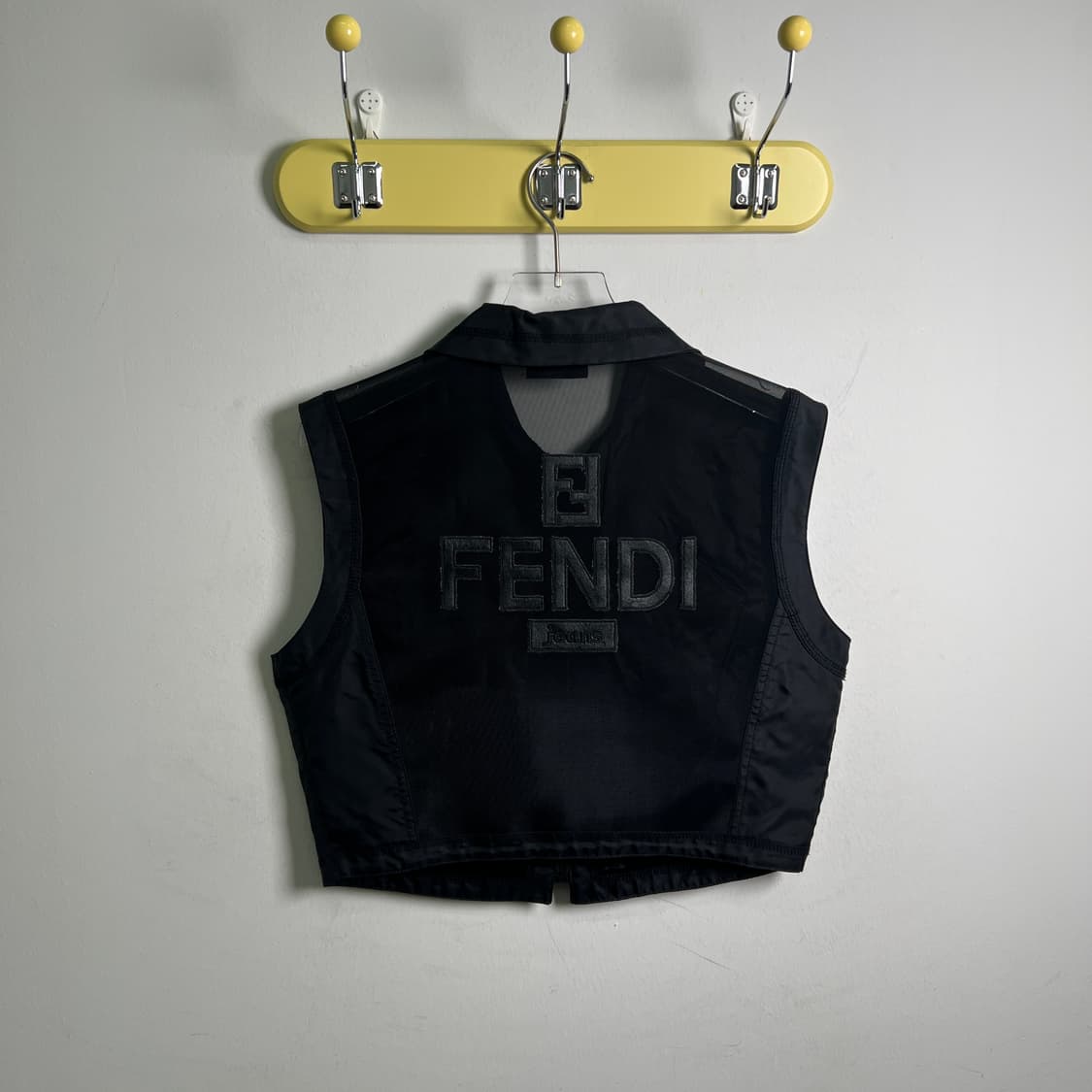 90's 펜디 빈티지 로고 메쉬 베스트 44 상품이미지2