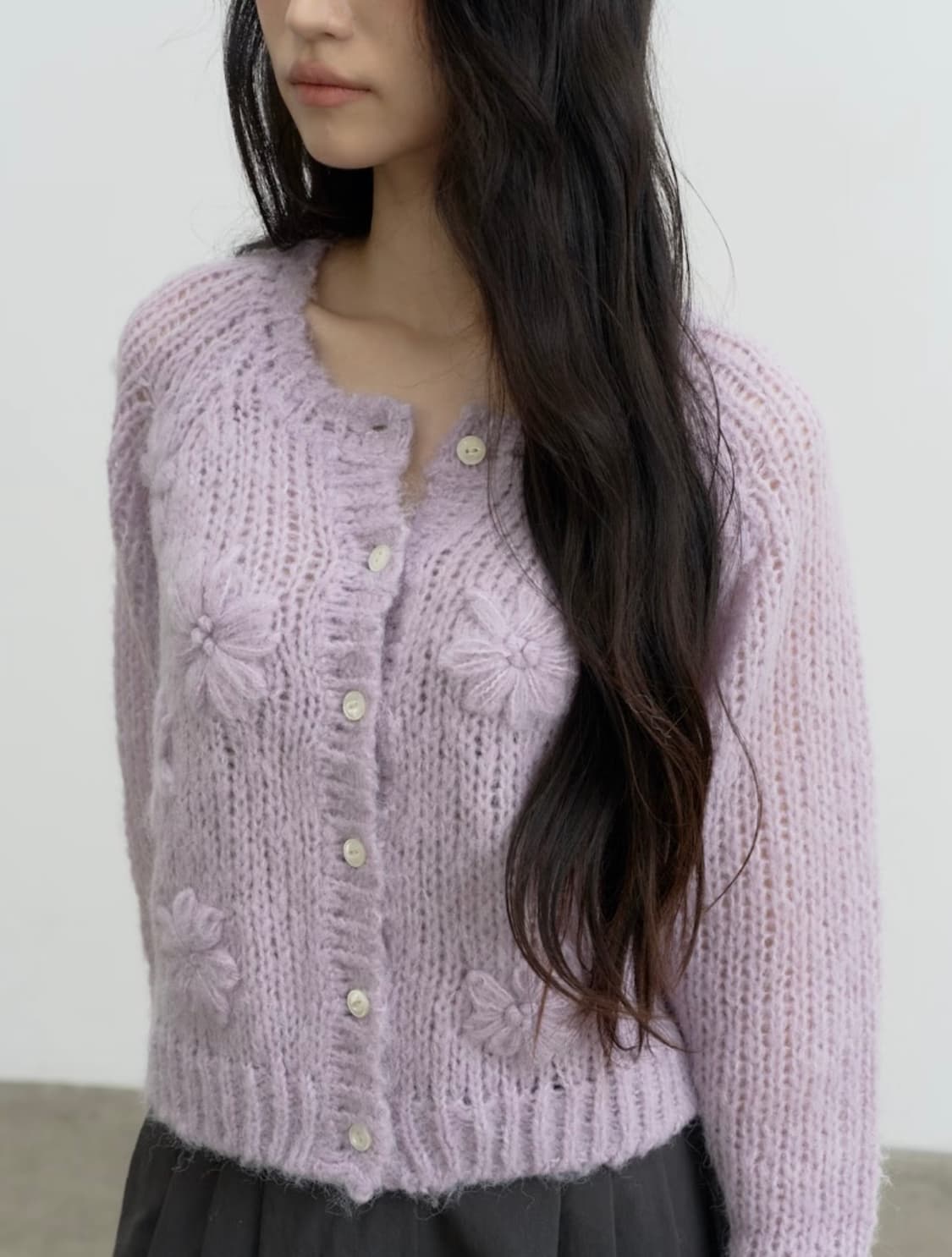 Light purple cardigan (made in korea) 상품이미지1