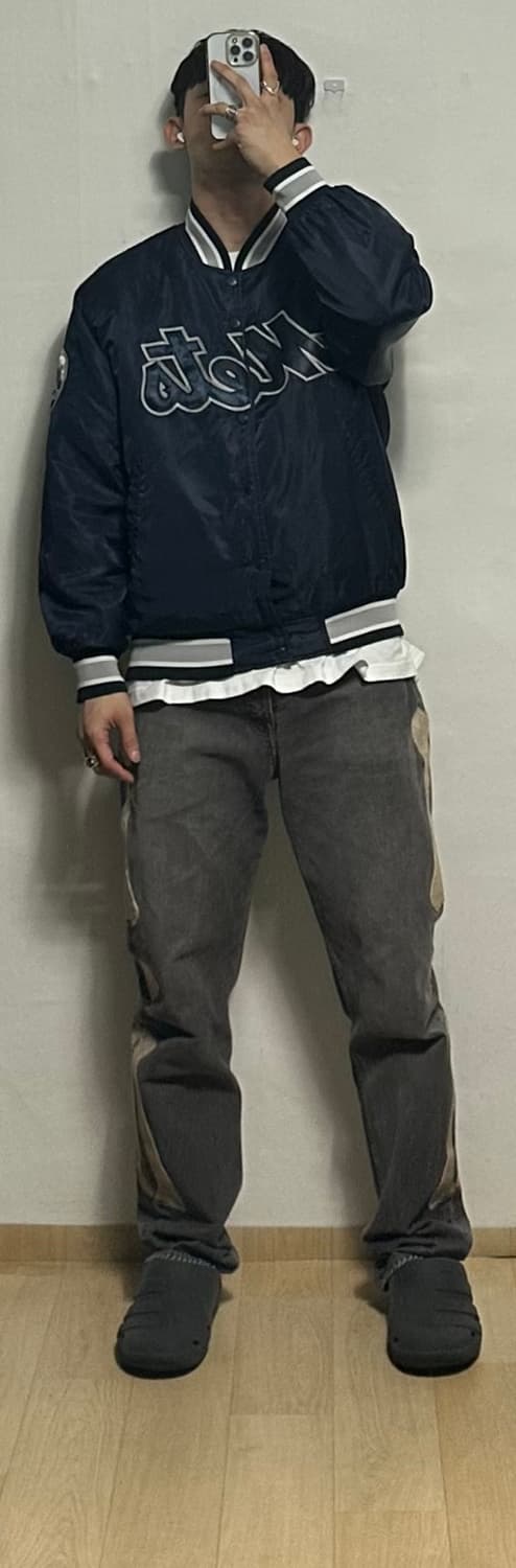 WWS 뉴욕메츠 바시티자켓 상품이미지5