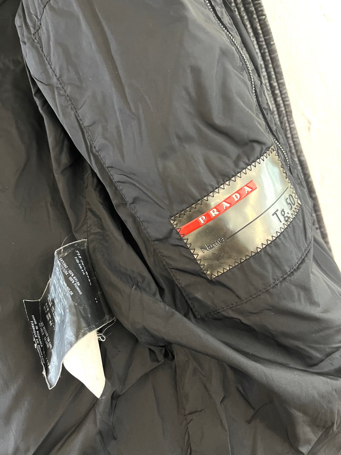 프라다 스포츠 2006FW 구스 다운 패딩 상품이미지9