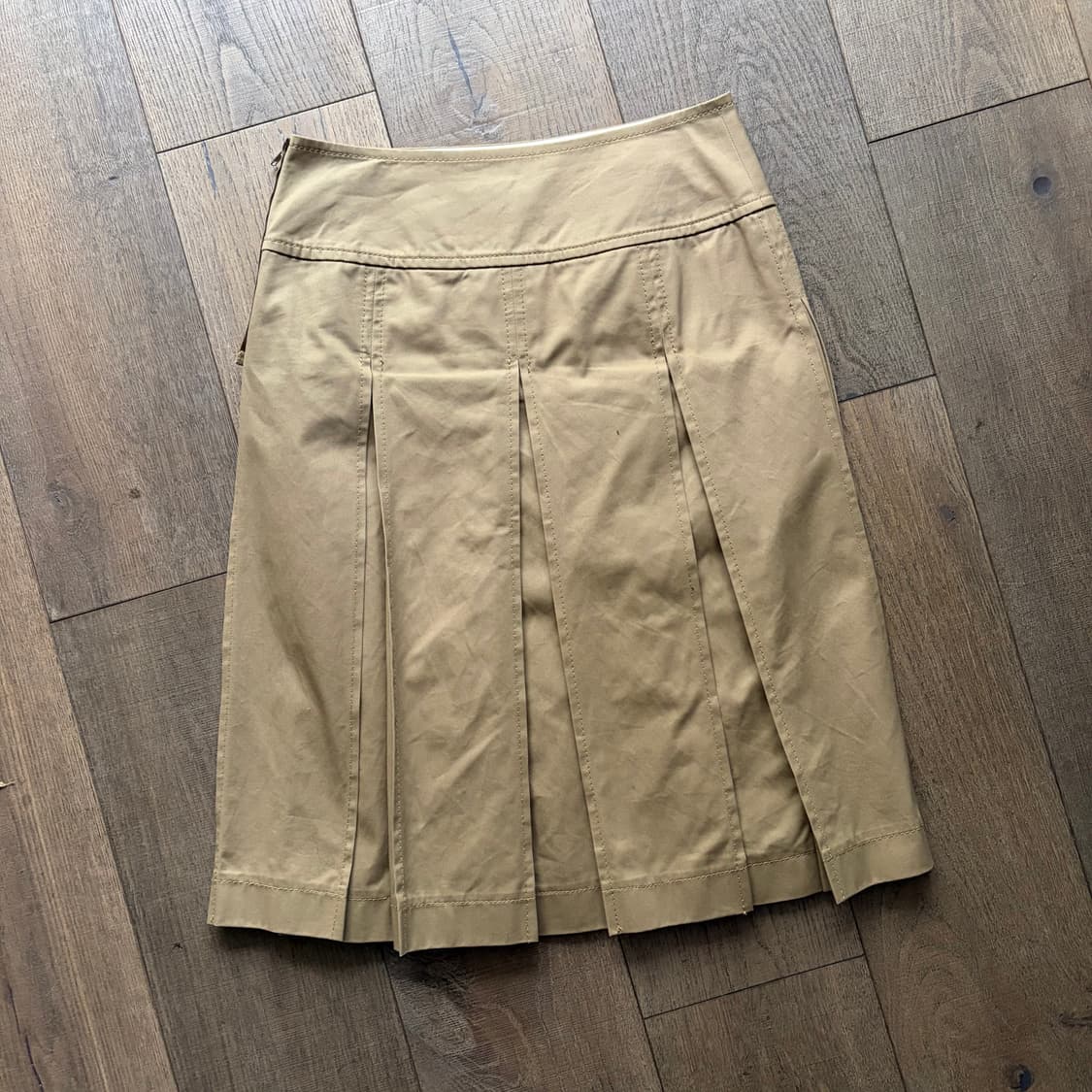 Zipper Detail Pleats Skirt 상품이미지9