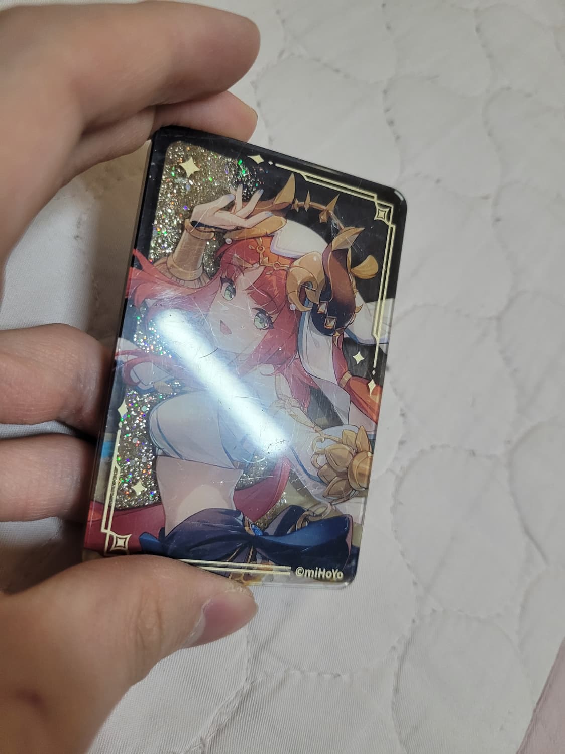 정품) 원신 닐루 아크릴 스탠드 글리터 블록 반짝이 상품이미지2