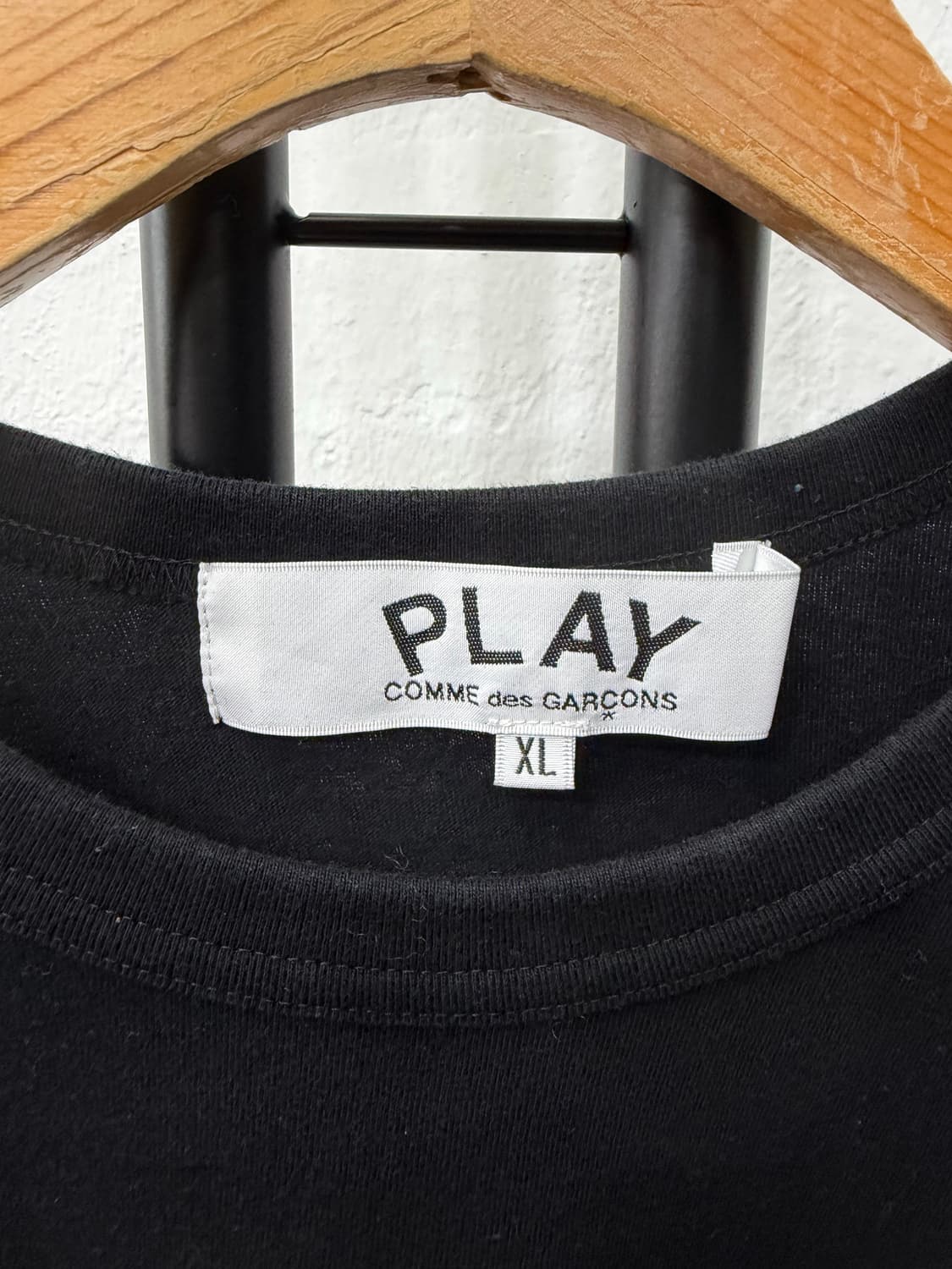 정품) 꼼데가르송 24ss 남성 반팔티 XL  상품이미지6