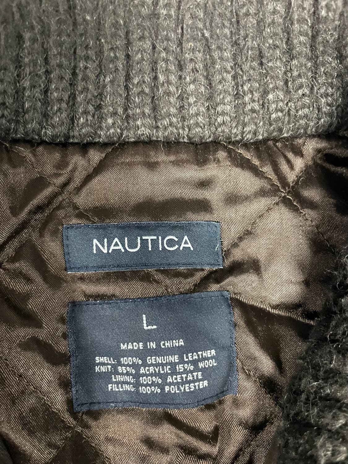 VTG NAUTICA 울카라 리얼레더  상품이미지3