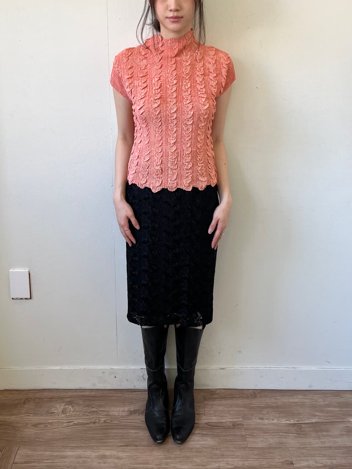 PINORE 인디핑크 플리츠 탑 상품이미지7