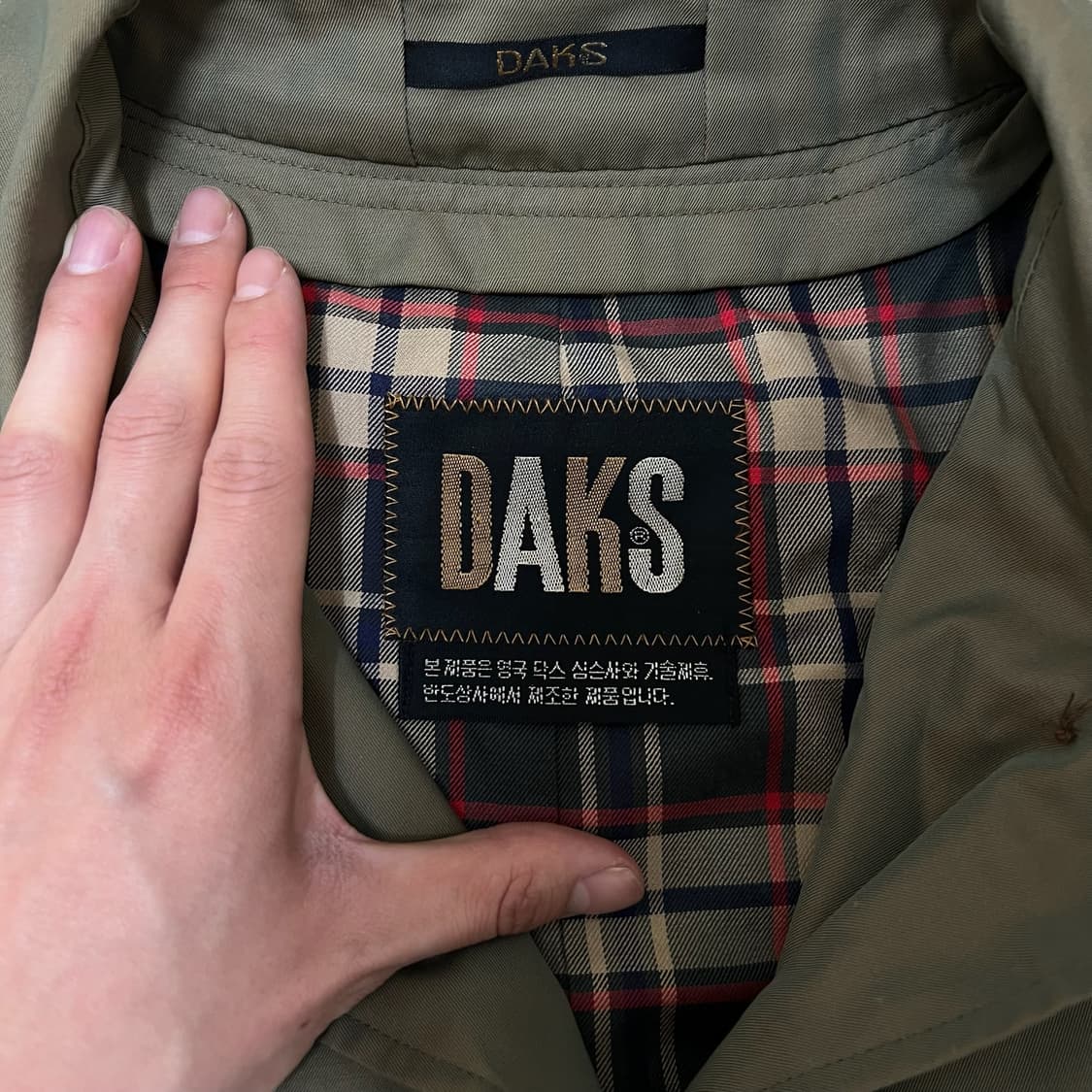 닥스 여성 안감내피 싱글 트렌치코트 56  상품이미지5