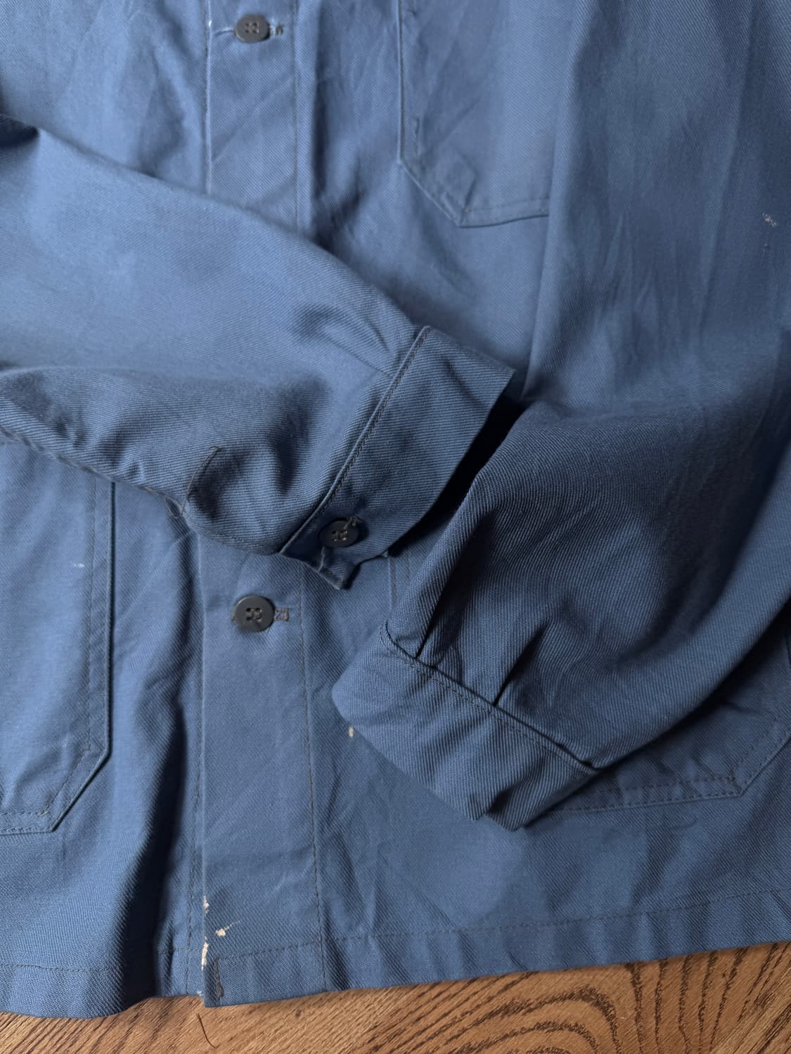 [L]Made in France 코발트블루 프렌치 워크 자켓 상품이미지6