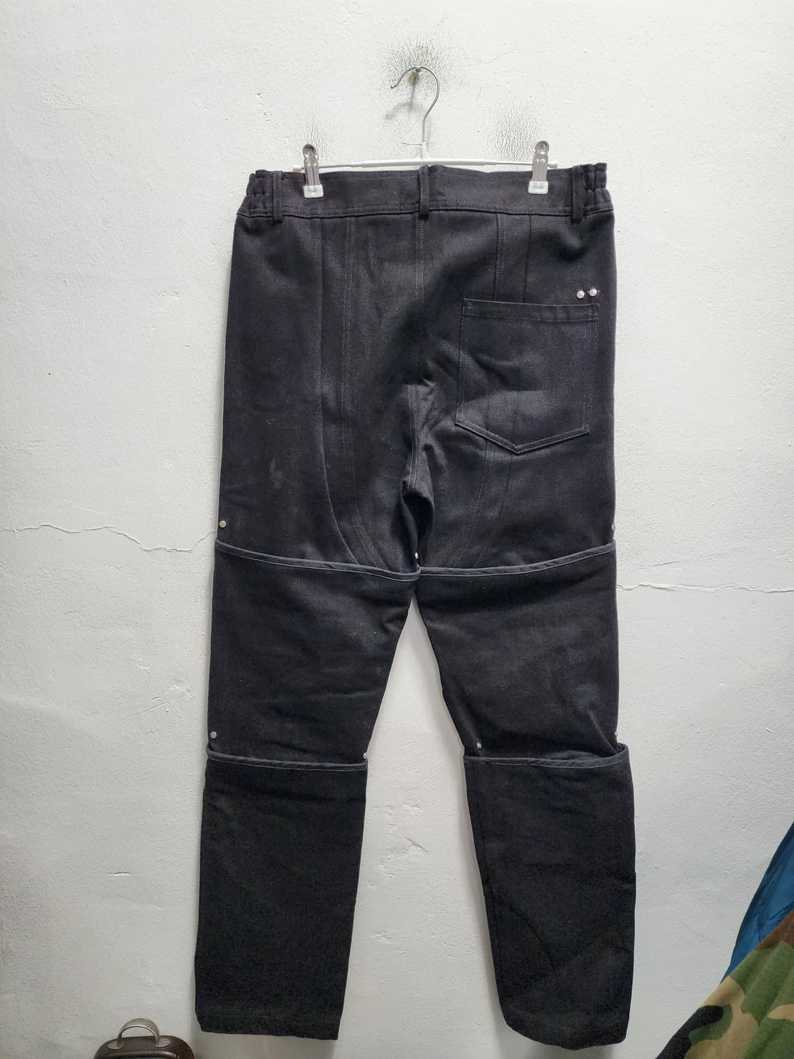 파아카이브 레이어드 이펙트 흑청바지 s 상품이미지2