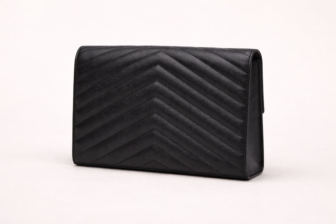 [S급] 생로랑 카산드라 카프스킨 & 마틀라세 플랩 파우치 판매합니다!! 상품이미지3