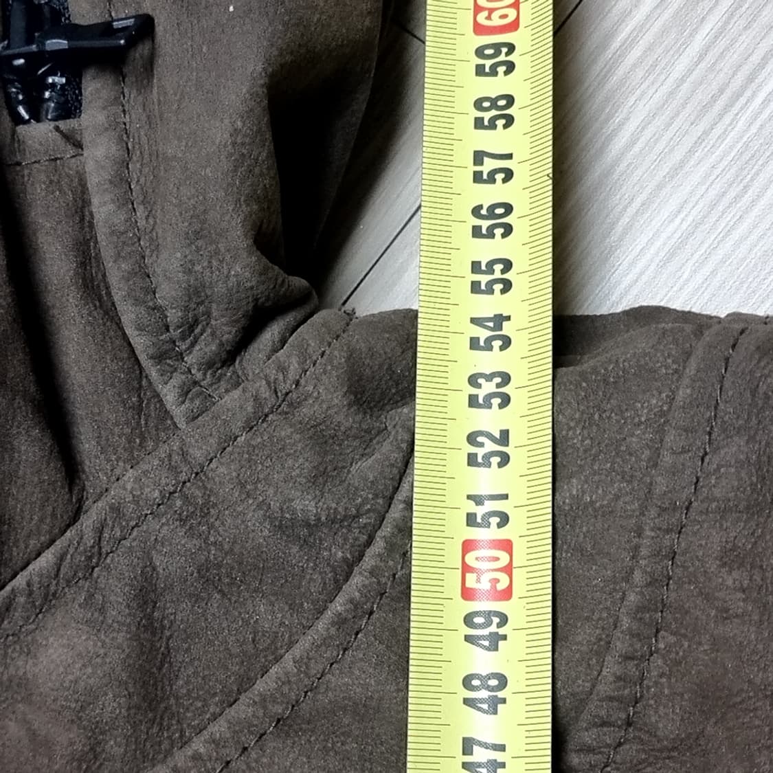 발망 브라운 스웨이드 누벅 가죽봄버 자켓(100-105) 상품이미지6