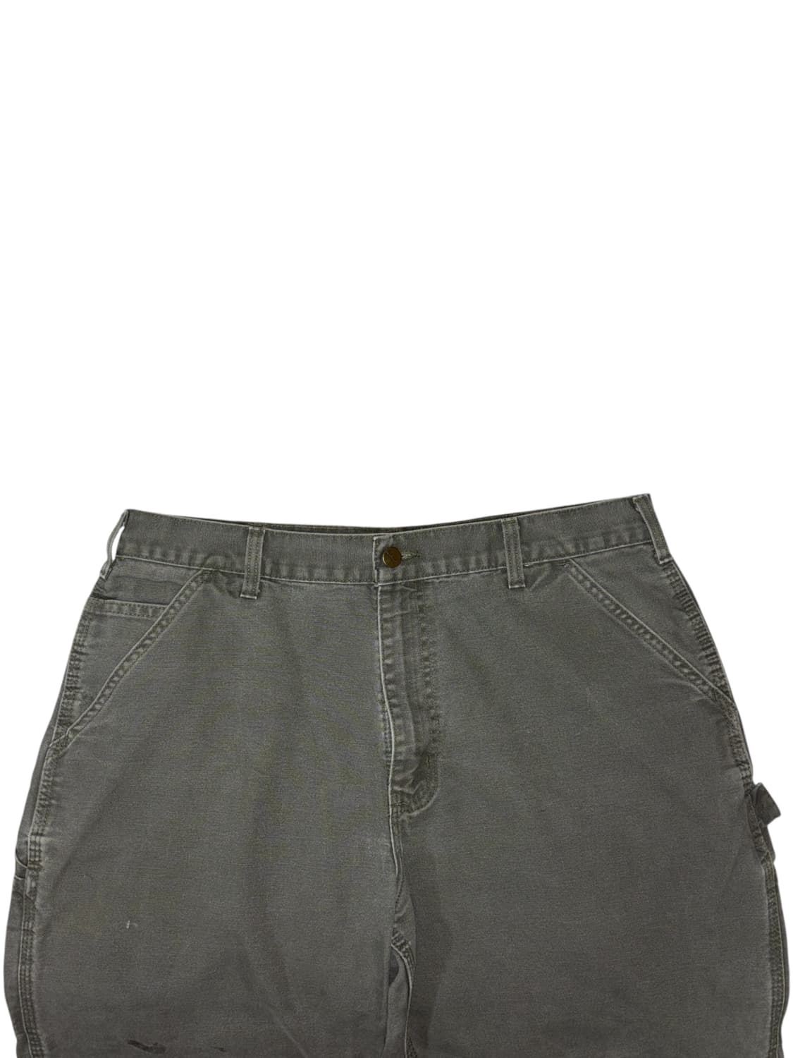 칼하트 b11 모스그린 싱글니 카펜터 워크팬츠 상품이미지7