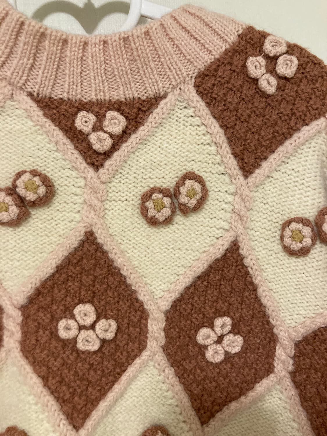 카라멜 딸기우유 니트 상품이미지7