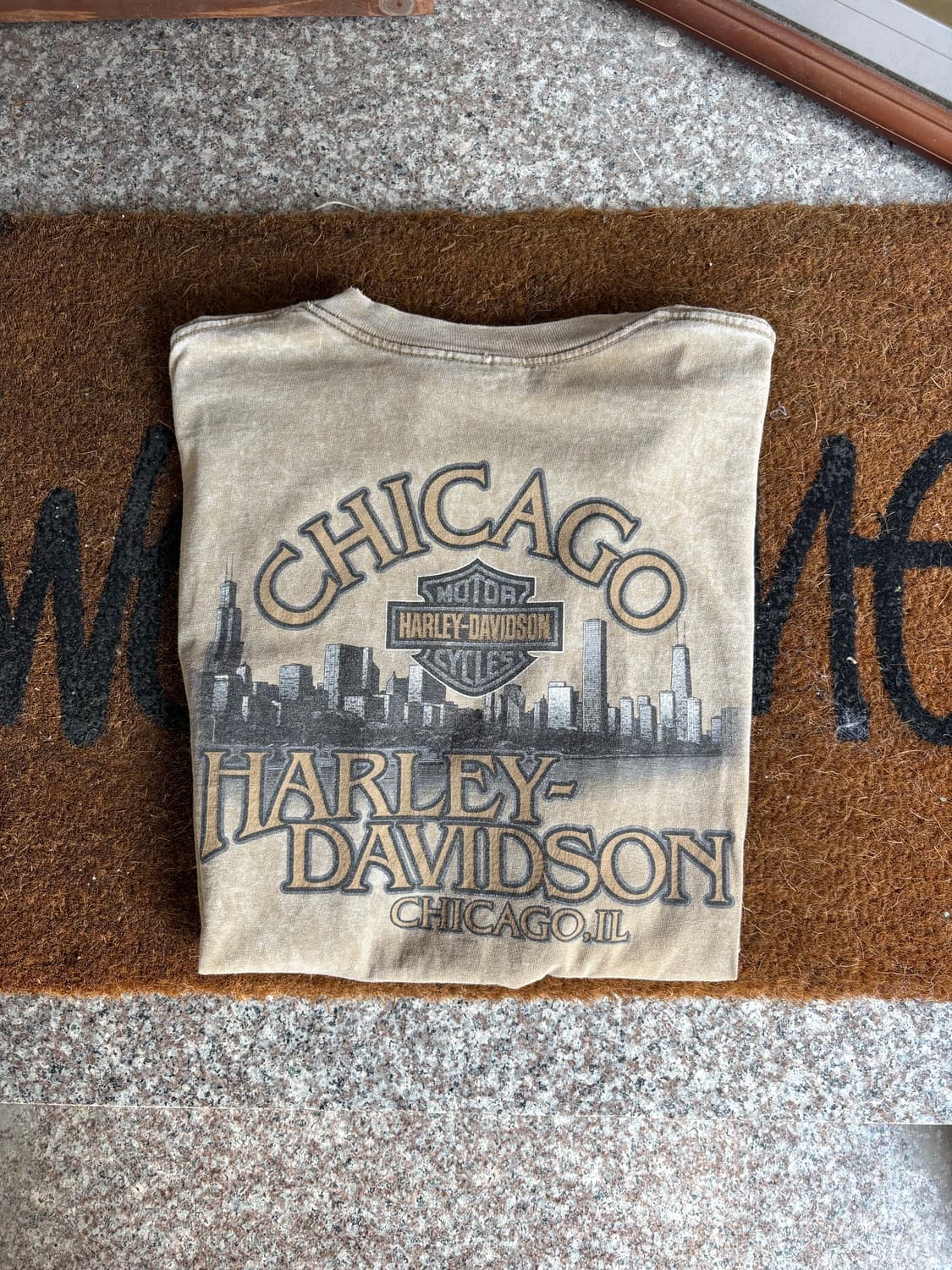 할리 싱글 타이다이 빈티지 티셔츠 상품이미지1