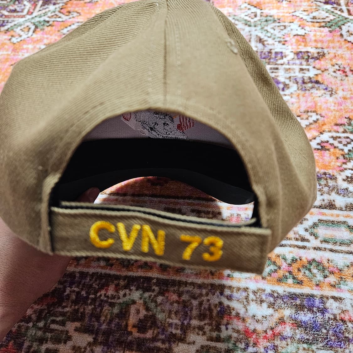 조지 워싱턴호 함정 모자 / 장성급 모자!! 상품이미지3