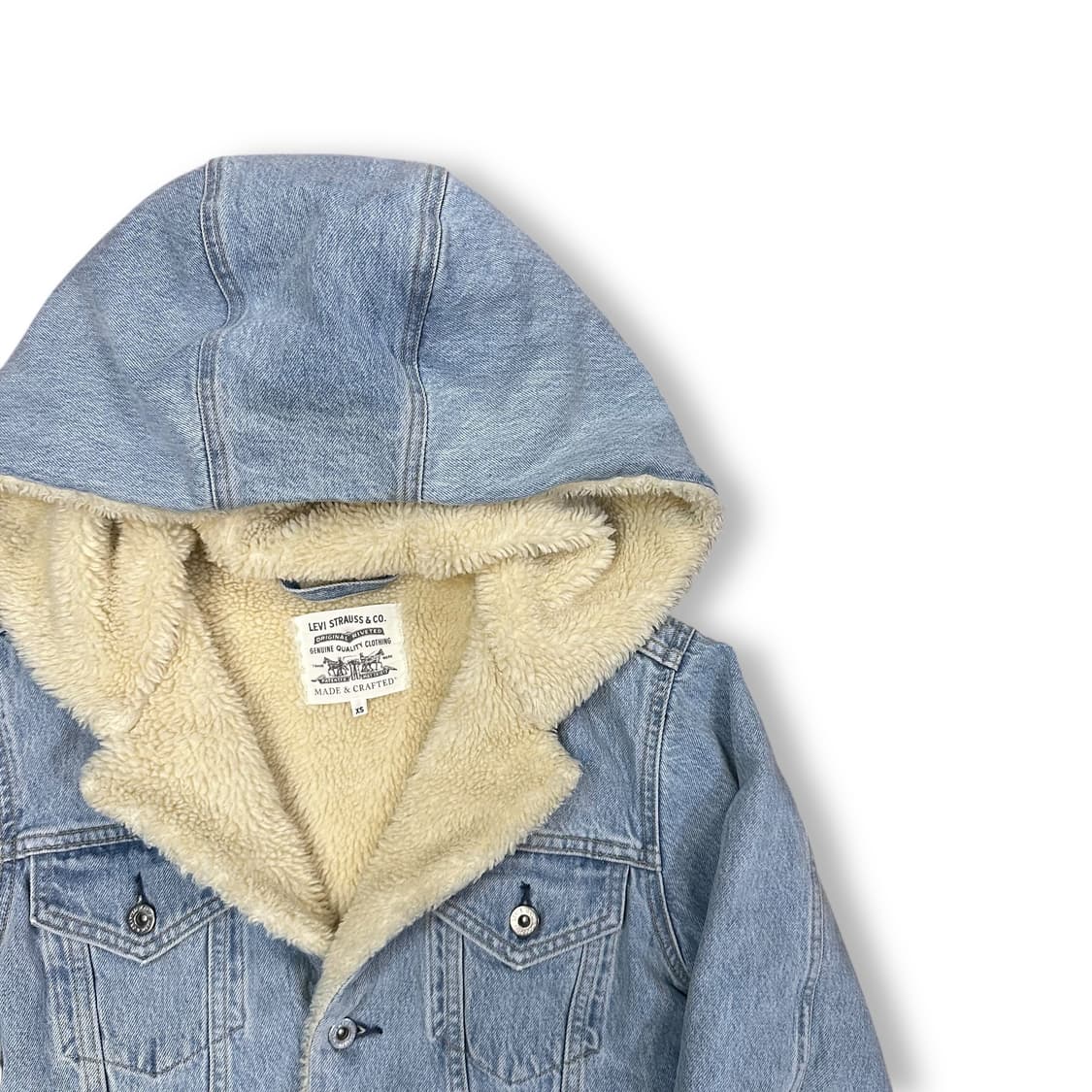 리바이스 메이드앤크래프트 양털 데님 자켓 상품이미지2