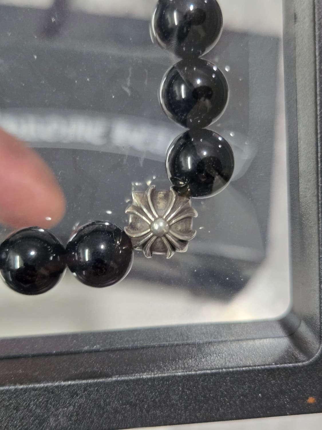 크롬하츠 비즈&터키석10mm팔찌(정품) 상품이미지5