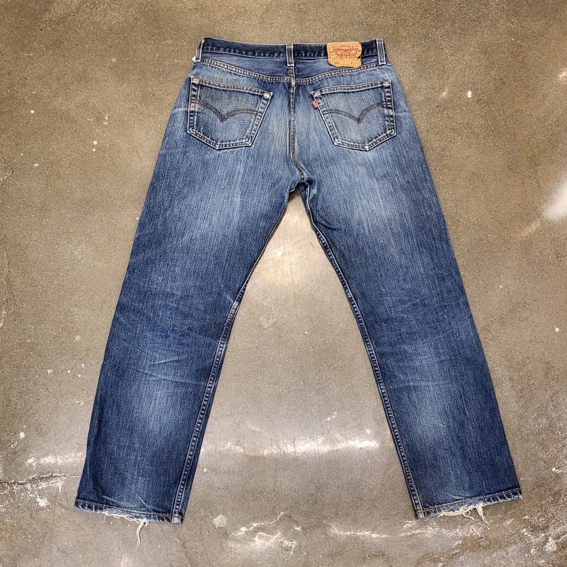 Levi's 리바이스 501 빈티지 데미지 워싱 청바지 상품이미지5