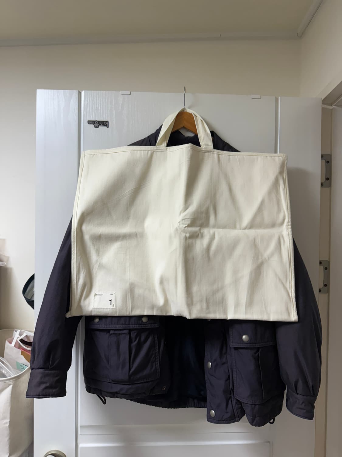 비즈빔 알타 필드다운 네이비 1사이즈  visvim alta field  상품이미지6