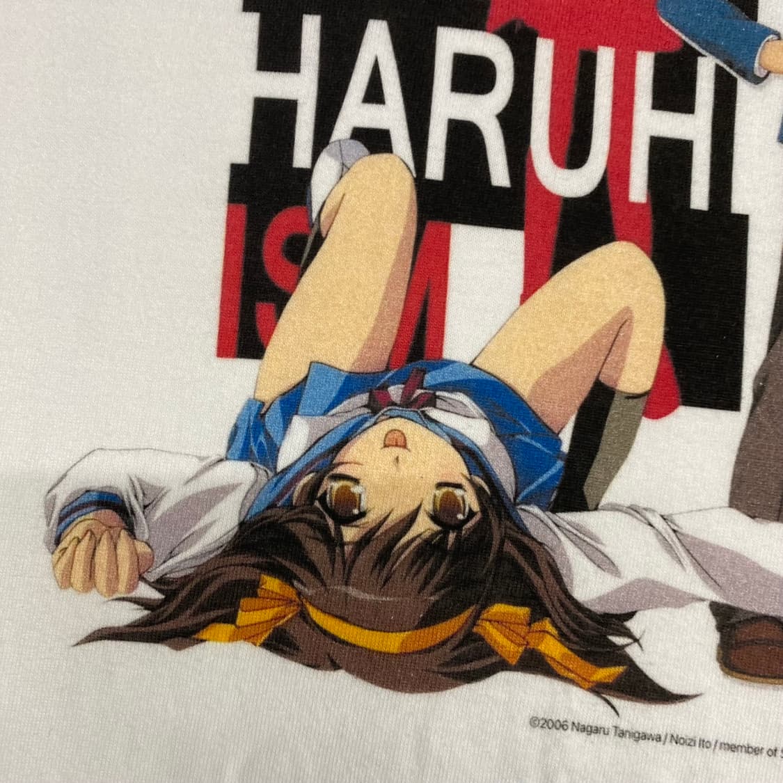 스즈미야 하루히 부틀렉 애니메이션 티셔츠 상품이미지6