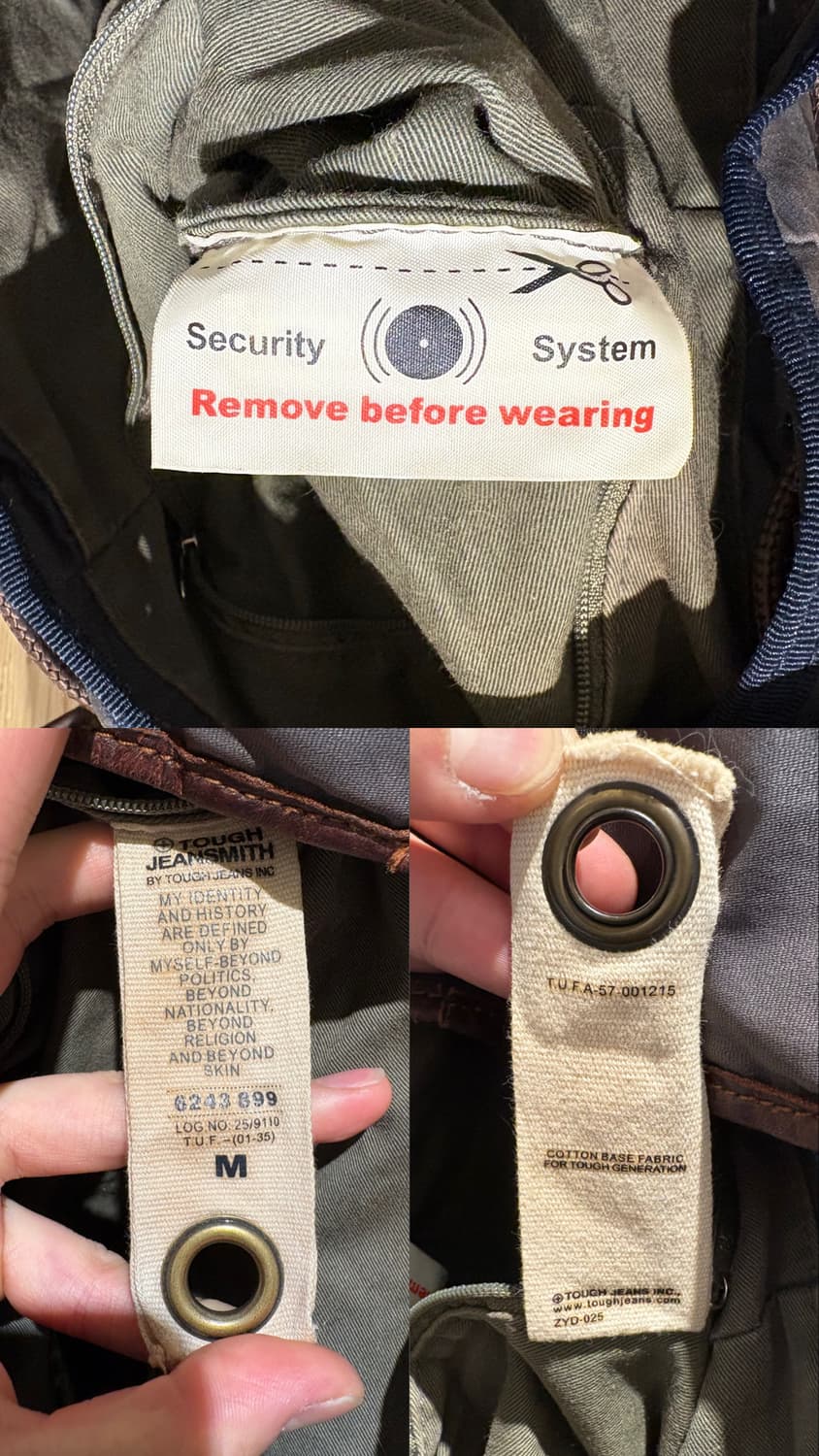 터프 진스미스 캔버스 백팩 상품이미지10