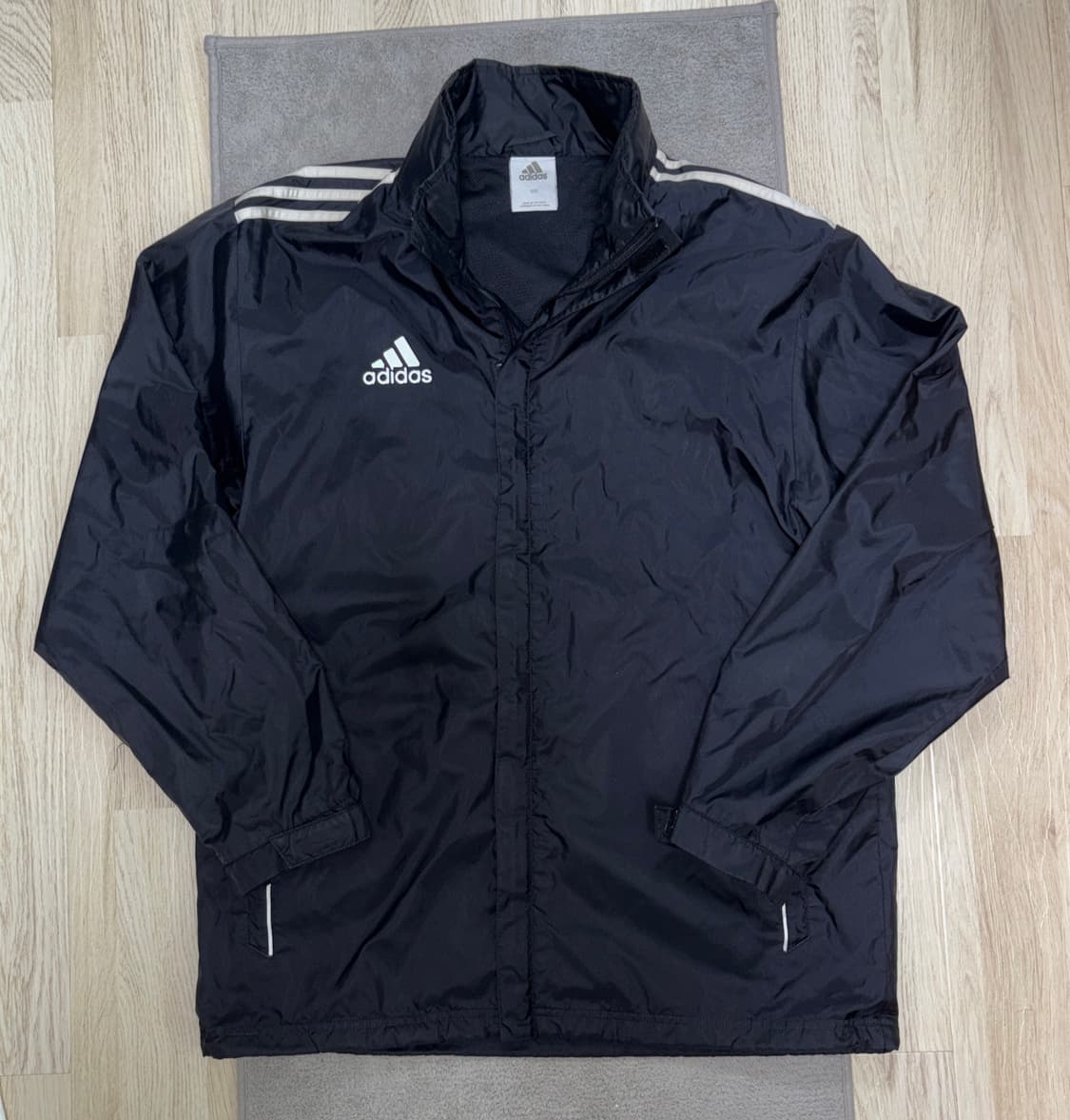 [S급] 대장급❗️❗️ 아디다스 바람막이 블랙 2XL(110) 상품이미지1