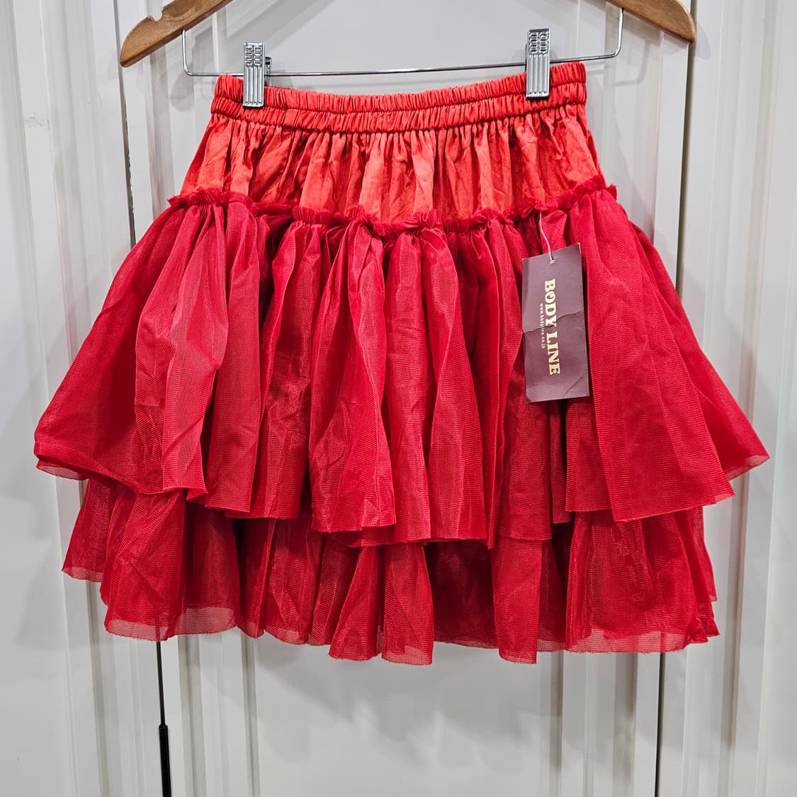 바디라인(BODYLINE)페티코트 스커트 상품이미지5